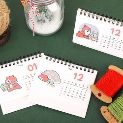 2024 Haeya-G Mini Calendar (13-month desk calendar)