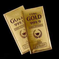 Gold Money Envelope [90x180mm] (2pcs 1set)
