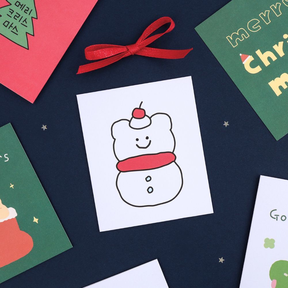 Christmas Mini Card 2pcs 