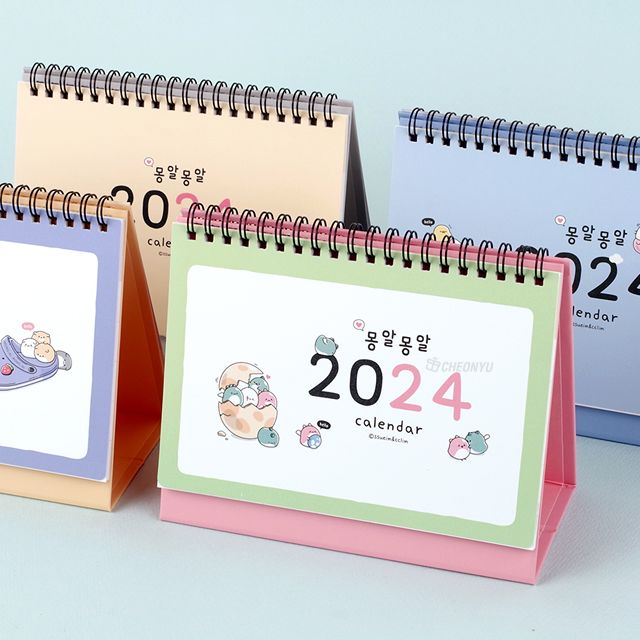 Mongalmongal 2024 desk calendar