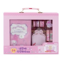 Sanrio My Melody Cute Diary Deco Bag Set