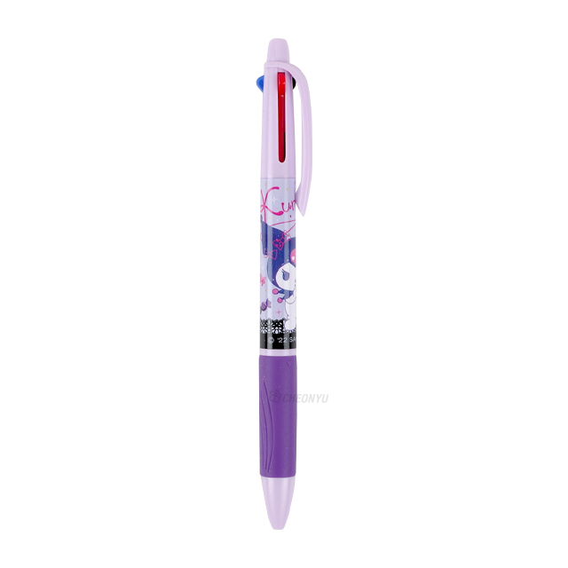 Sanrio Characters Kuromi 0.7mm 3Colors Ballpoint Pen