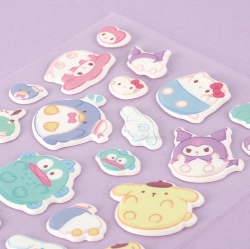 Sanrio Soft and Cute sticker, Set of 24pcs