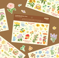 Life Gardener Gardening sticker Pack