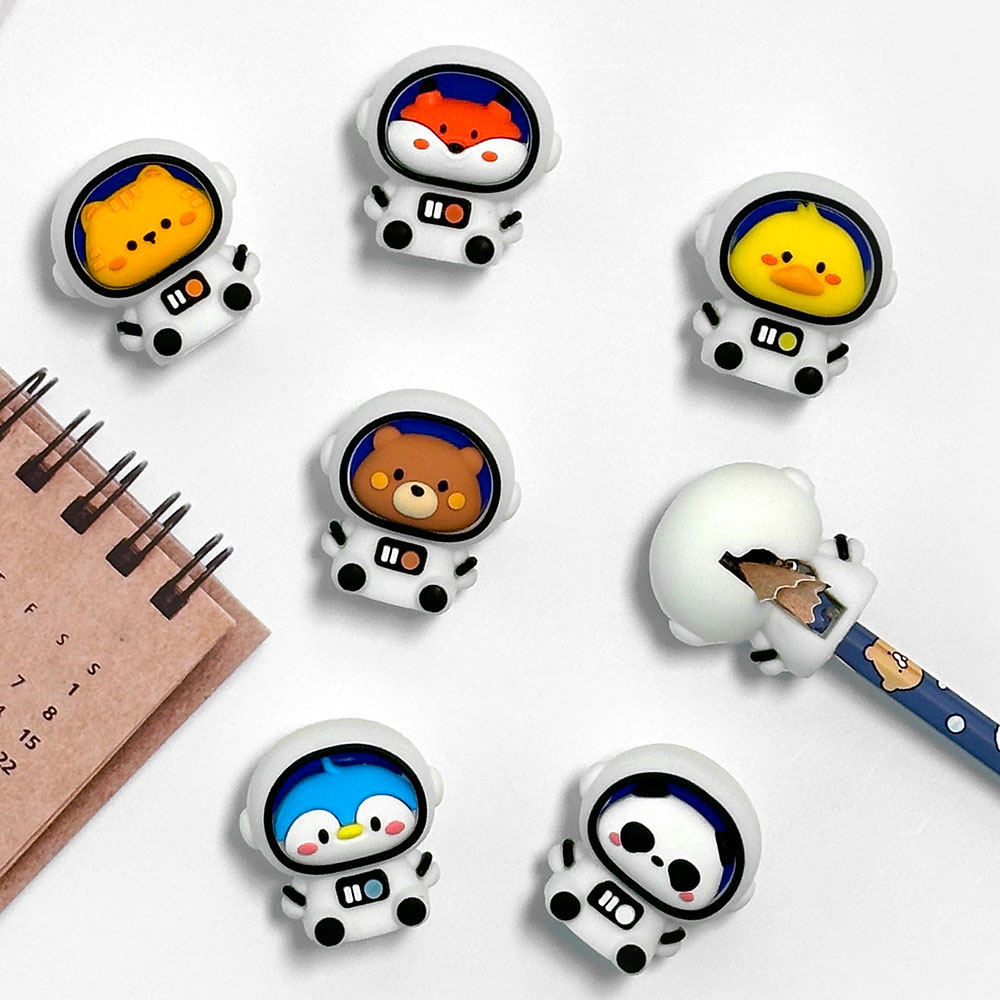 Space Star Silicon Pencil Sharpener 20PCS