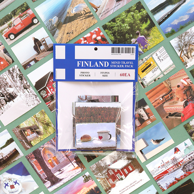Mind travel finland sticker pack (60sheets)