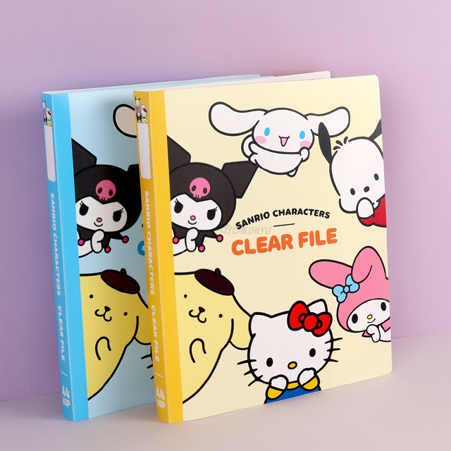 Sanrio Characters 40P Clear File