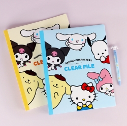 Sanrio Characters 40P Clear File
