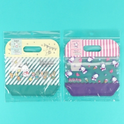 Sanrio Characters Pochacco Handle Zip Bag 3P Set, Random