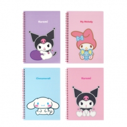 Sanrio Characters PP Covered Note, Random