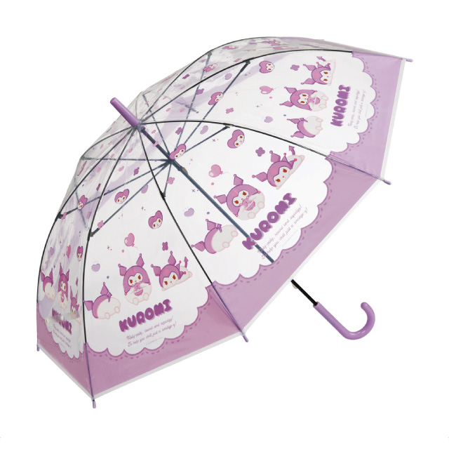 Kuromi Pastel Clear Umbrella 60cm