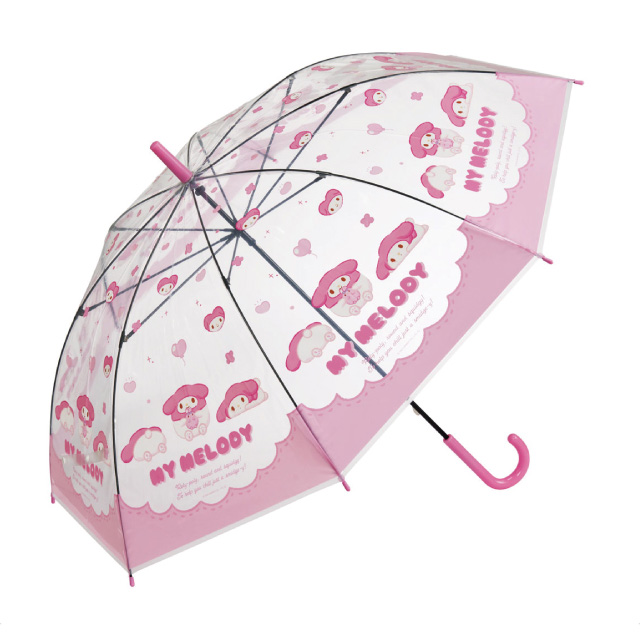 My Melody Pastel Clear Umbrella 60cm