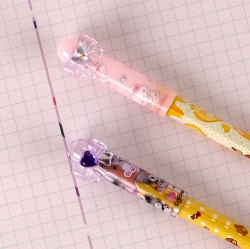 Sanrio Pencil Cap 3P Set - Hello Kitty