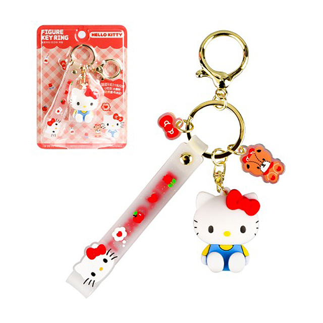 Hello Kitty Figure Keyring