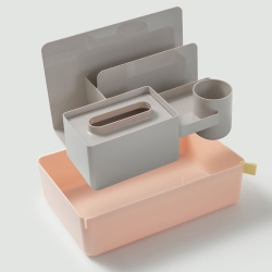 XDOMO Multiuse Desk Organizer Tissue Case Storage