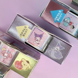 Sanrio Roll Stickers, Set of 12 pcs