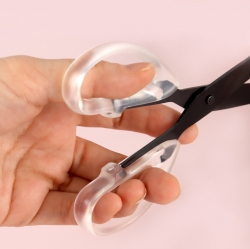 Basic Grip Scissors Simple 18cm, random