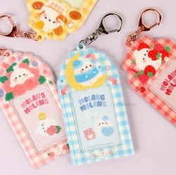 Molang Photocard Key Holder, Random