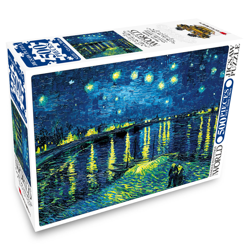 Famous Paintings Of The World Puzzle 500pcs_Starry Night Over the Rhone