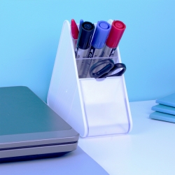 Desk Organizer Mountain White