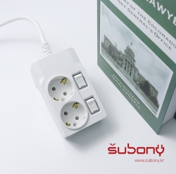 Individual Switch Multi-Tab 2 Outlet 3M