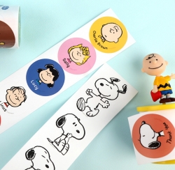 Peanuts Roll Sticker