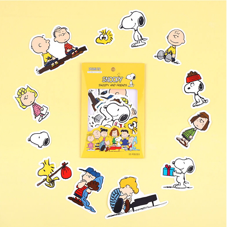 Peanuts Deco Sticker (SNOOPY AND FRIENDS)