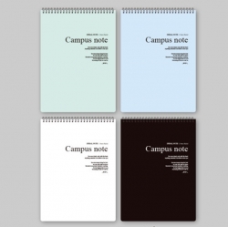 Hard Cover Ring Note Campus, Random Color