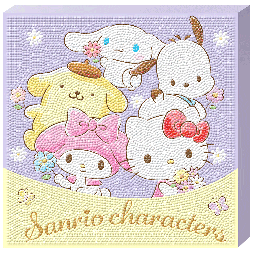 SANRIO CHARACTERS CANVAS DIY Diamond & Painting - Attention
