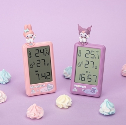 Sanrio Kuromi Thermo-Humidity Clock