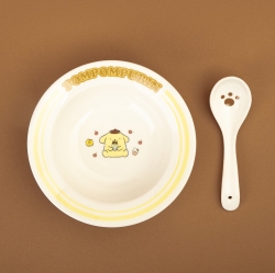 Sanrio Yogurt Bowl with Spoon Set 