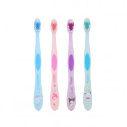 Sanrio  Double Non-slip Color Toothbrushe 4pcs