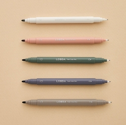 LOBDA_Twin Color Pen (5pcs)