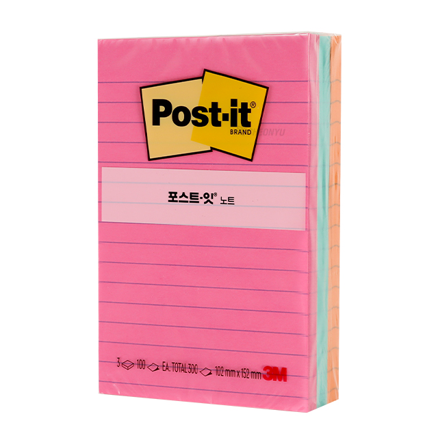 Post-it 660-3L Poptymistic Line