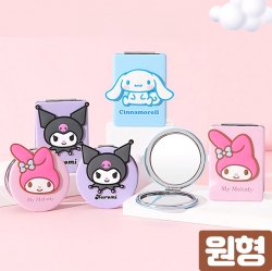 Sanrio Characters Face Round Mirror