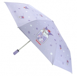 Sanrio Compact Umbrella Kuromi, 55cm