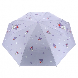 Sanrio Compact Umbrella Kuromi, 55cm