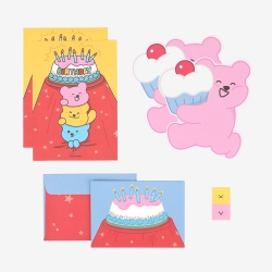 Jelly Bear Shaped Letter - 01 Birthday