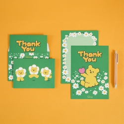 Jelly Bear shaped letter - 02 Thank you