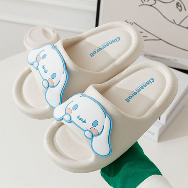 Cinnamoroll Front Face Slippers