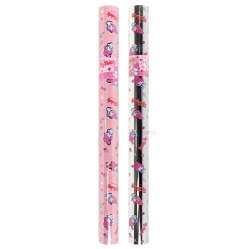 Metal Roll  My Melody Wrapping Paper (L), 530mmx15m 