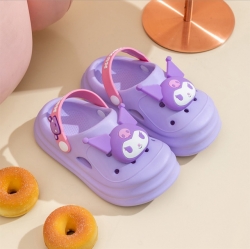 Kuromi Face DIY Kids Sandal