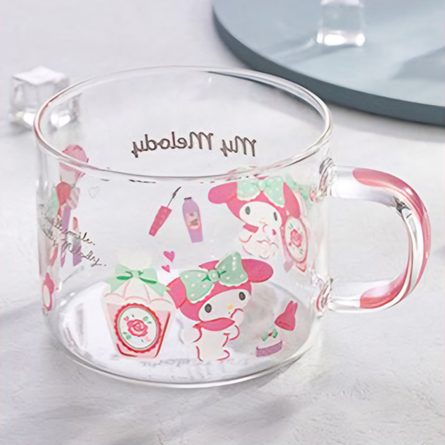 Sanrio My Melody Color Handle Glass 450ml