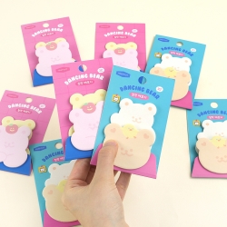 Dancing Bear 2-Stage Sticky Note 24pcs, Random