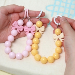 BFANCY Ribbon Bead Keyring