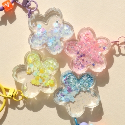 BFANCY RAINBOW FLOWER Keyring