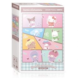 Sanrio Who's the hippest Jigsaw Puzzle 300pcs