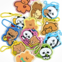 Random Amulet Keyring ver.1 Bear, Set of 60