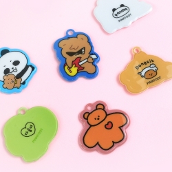 Random Amulet Keyring ver.1 Bear, Set of 60