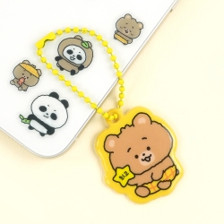 Random Amulet Keyring ver.1 Bear, Set of 60